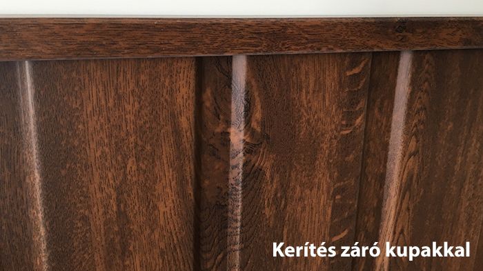 Trapézlemez kerítés