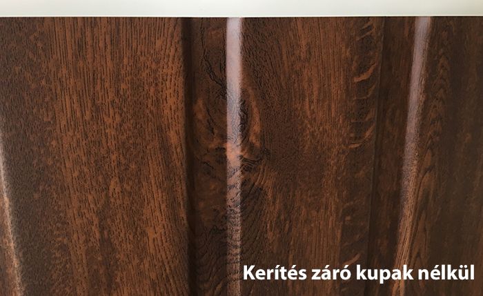 Trapézlemez kerítés