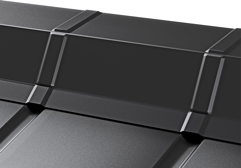 IZI 2.0 a fémlemezből készült tetőcserepek két modulos változata