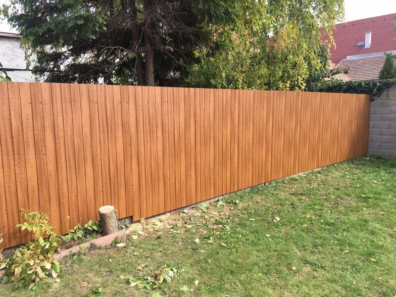 Lemez kerítések — szögletes-, íves acél- és trapézlemez kerítés