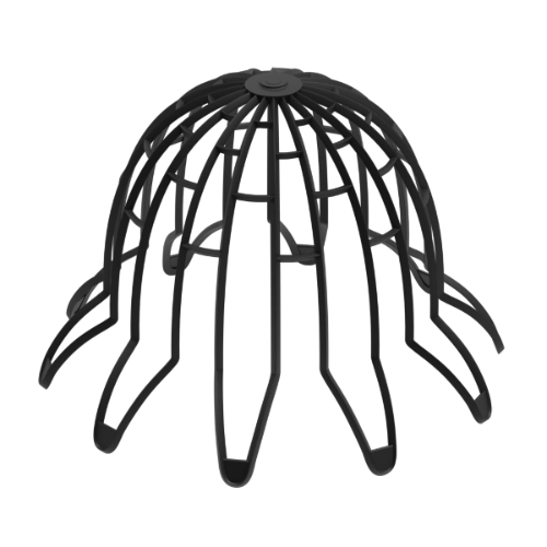 Kosár betorkolló csőcsonkhoz